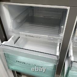 Réfrigérateur congélateur Haier HTF-520WP7 90 cm à plusieurs portes sans givre avec eau, profondeur SLIM