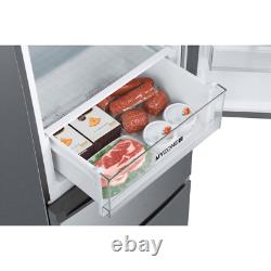 Réfrigérateur-congélateur Haier HTR3619FWMP F 60 cm autonome 60/40 sans givre Platinum