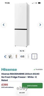 Réfrigérateur-congélateur Hisense 60/40 RB327N4BWE