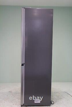 Réfrigérateur-congélateur Hisense RB388N4BC10UK à 2 portes combinées, 60cm, en acier inoxydable.