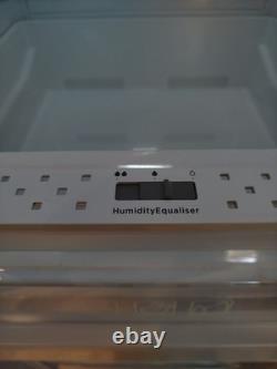 Réfrigérateur-congélateur Hoover en acier brossé sans givre