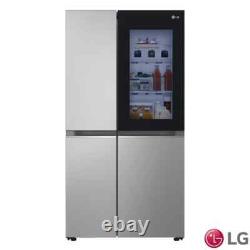 Réfrigérateur congélateur LG InstaView Side by Side en acier inoxydable 655L GSVV80PYLL