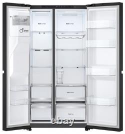 Réfrigérateur-congélateur LG américain sans givre avec une capacité de 628 L et distributeur de glace et d'eau