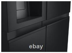 Réfrigérateur-congélateur LG américain sans givre avec une capacité de 628 L et distributeur de glace et d'eau