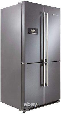 Réfrigérateur-congélateur Rangemaster RSXS18DI/C américain 4 portes sans givre Dark Inox