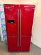 Réfrigérateur-congélateur Rangemaster Rsxs18 Américain 4 Portes Sans Givre Sur Mesure Rouge
