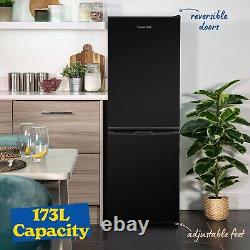 Réfrigérateur-congélateur Russell Hobbs 174L Noir Low Frost Pose libre RH145FF501E1B