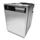 Réfrigérateur-congélateur Sanjo 85ltr 12v En Argent Avec Porte à Charnière Gauche