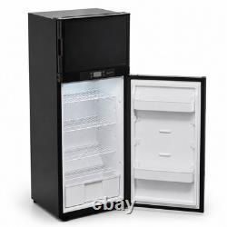 Réfrigérateur-congélateur à compresseur 140 L 12 V 240 V à double porte pour campervan, caravane, camping-car