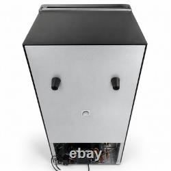 Réfrigérateur-congélateur à compresseur 140 L 12 V 240 V à double porte pour campervan, caravane, camping-car