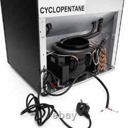 Réfrigérateur-congélateur à compresseur 140 L 12 V 240 V à double porte pour campervan, caravane, camping-car
