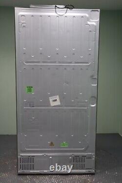 Réfrigérateur-congélateur américain 4 portes Cube KMI Haier avec finition en verre argenté HTF-540DGG7