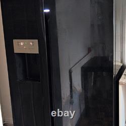 Réfrigérateur-congélateur américain Beko côte à côte noir NeoFrost EverFresh+ glace/eau
