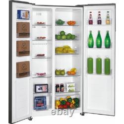 Réfrigérateur congélateur américain Candy CHSBSV5172EXKN en acier inoxydable