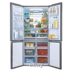 Réfrigérateur-congélateur américain Haier 4 portes en acier inoxydable HTF-610DM7
