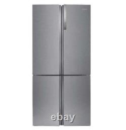 Réfrigérateur-congélateur américain Haier HTF-610DM7 en acier inoxydable noté 4 portes (H-153)