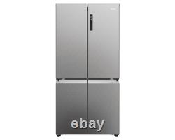 Réfrigérateur-congélateur américain Haier Série 5 HCR5919ENMM à quatre portes Platinum Inox