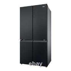 Réfrigérateur congélateur américain Haier Series 3 250 litres à quatre portes noir HCR39F19ENPT