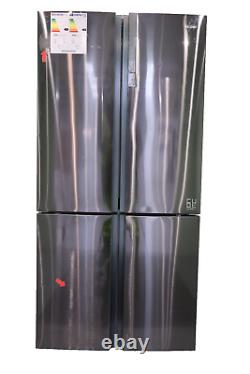 Réfrigérateur-congélateur américain Haier à 4 portes, zone de commutation sans givre HTF-610DSN7 Graphite.