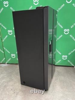 Réfrigérateur-congélateur américain Haier à froid ventilé avec raccordement à l’eau, noir HSW59F18EIPT #LF129394