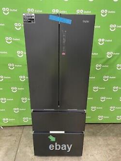 Réfrigérateur-congélateur américain Haier en ardoise noire de catégorie énergétique E HFR5719ENPB #LA51406