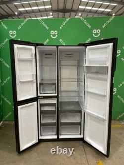 Réfrigérateur-congélateur américain Haier non alimenté en eau noir classe E HSPR79F18EWMB #LF110785