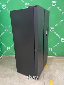 Réfrigérateur-congélateur américain Haier non alimenté en eau noir classe E HSPR79F18EWMB #LF110785