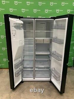 Réfrigérateur-congélateur américain Hisense 91cm Noir/Acier inoxydable RS818N4TFE #LF68870