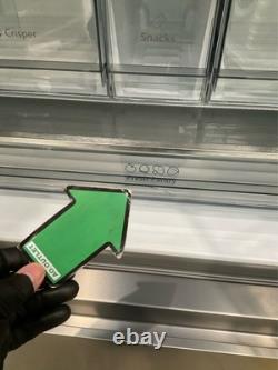 Réfrigérateur-congélateur américain Hisense inox avec plomberie RF815N4SESE #LF104818