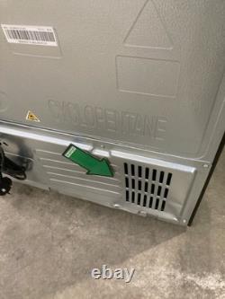 Réfrigérateur-congélateur américain Hisense non raccordé noir/acier inoxydable RF632N4WFE #LF114343