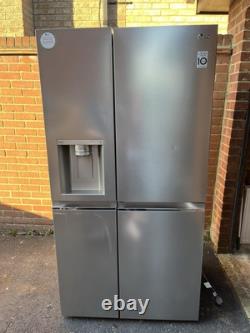 Réfrigérateur congélateur américain LG Door-in-Door GSJV91BSAE en acier inoxydable intelligent