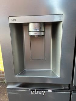 Réfrigérateur congélateur américain LG Door-in-Door GSJV91BSAE en acier inoxydable intelligent