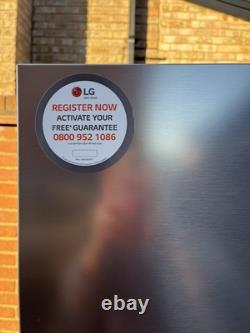 Réfrigérateur congélateur américain LG Door-in-Door GSJV91BSAE en acier inoxydable intelligent