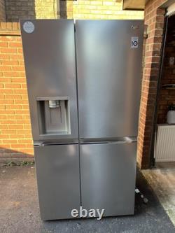 Réfrigérateur congélateur américain LG Door-in-Door GSJV91BSAE en acier inoxydable intelligent