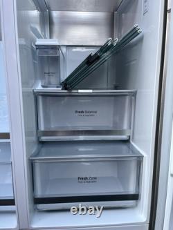 Réfrigérateur congélateur américain LG Door-in-Door GSJV91BSAE en acier inoxydable intelligent