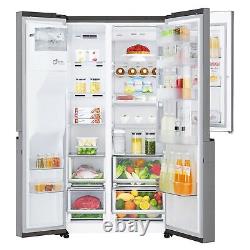 Réfrigérateur-congélateur américain LG Door-in-Door GSJV91PZAE connecté en WiFi