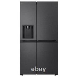 Réfrigérateur congélateur américain LG GSJC40EPPE Door In Door avec glace et eau en acier noir