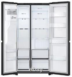Réfrigérateur congélateur américain LG GSJC40EPPE Door In Door avec glace et eau en acier noir