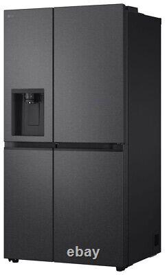 Réfrigérateur congélateur américain LG GSJC40EPPE Door In Door avec glace et eau en acier noir