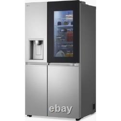 Réfrigérateur congélateur américain LG GSXE91BSAD 628L Door-In-Door Argent