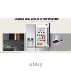 Réfrigérateur congélateur américain LG GSXE91BSAD 628L Door-In-Door Argent