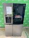 Réfrigérateur-congélateur Américain Lg Instaviewt 91cm Sans Givre E Gsgv81pyll #lf81321