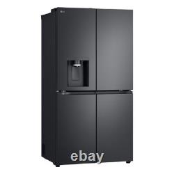 Réfrigérateur-congélateur américain LG NatureFRESH 637 litres à quatre portes noir GMF960EV4E