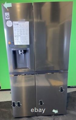 Réfrigérateur-congélateur américain LG NatureFRESH GSLV71PZTD en acier brillant