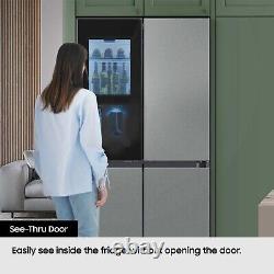 Réfrigérateur congélateur américain Samsung Bespoke 645 litres à quatre portes Bla RF65DB970E22EU