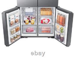 Réfrigérateur congélateur américain Samsung RF59C70TES9 Argent 4 portes avec Wi-Fi