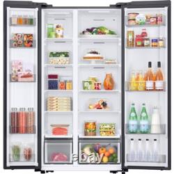 Réfrigérateur-congélateur américain Samsung RS57DG400EM9EU Série 6 91 cm Argent Mat Doux