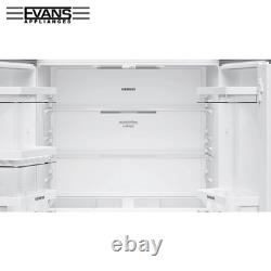 Réfrigérateur-congélateur américain Siemens KF96NVPEAG porte française IQ300 acier inox brossé Inox