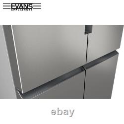 Réfrigérateur-congélateur américain Siemens KF96NVPEAG porte française IQ300 acier inox brossé Inox