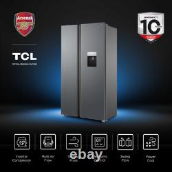 Réfrigérateur-congélateur américain TCL RP503SXE1UK Galaxy Inox
